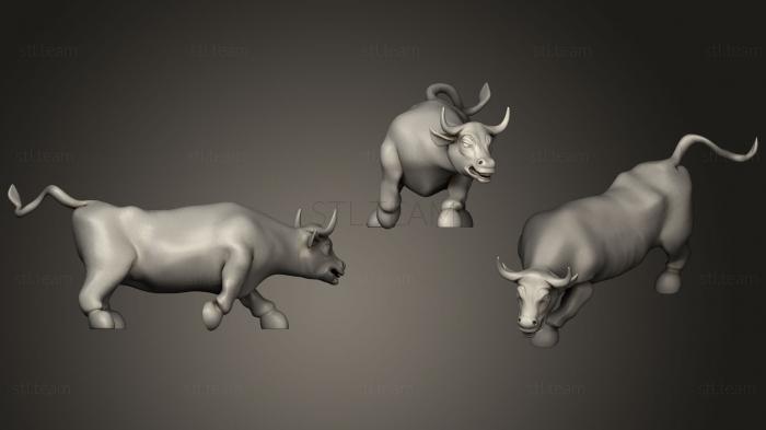Статуэтки животных Charging Bull